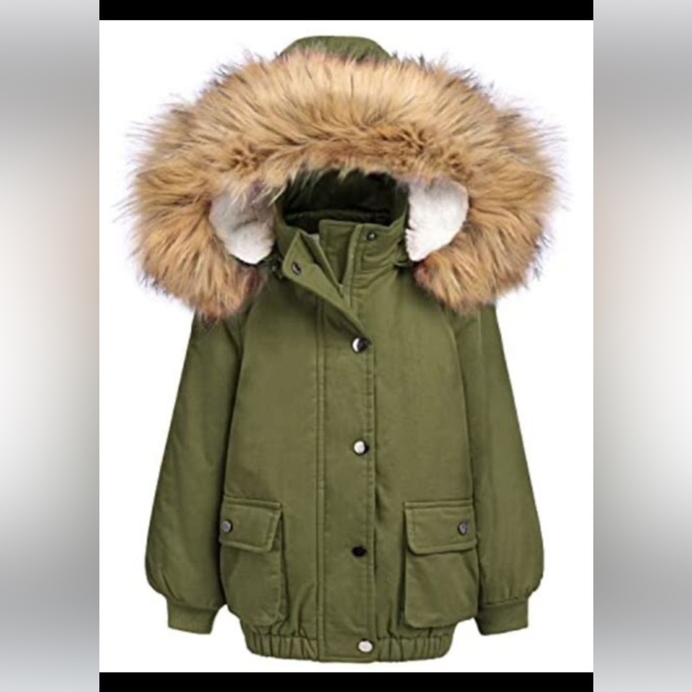 NEW Arshiner Kids Lined Puffer Parka